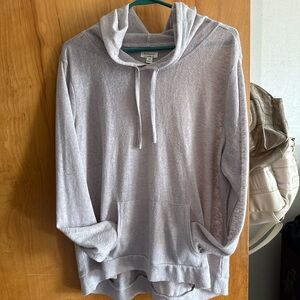 Weatherproof Vintage Light Gray Knit Top